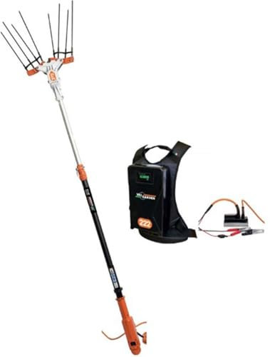 SCUOTIOLIVE ABBACCHIATORE 33V A AGHI TELESCOPICO BATTERIA A ZAINO 21Ah VALGARDEN