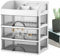 usefulbeauty Organizer per cassetti per trucchi, cassettiera per scrivania - Scatola porta trucchi | Portaoggetti da appoggio per cosmetici e gioielli, organizzatori per il bagno