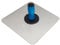 YsXoWiui Aluminium Plaster Hawk Easy to Use Mortar Board Holder for Cement Drywall