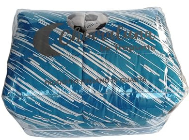 LIGUORO SHOP Gesteppte Tagesdecke Napoli Steppdecke Fußball Decke für Einzelbett Chiaraluna cm 270 x 155