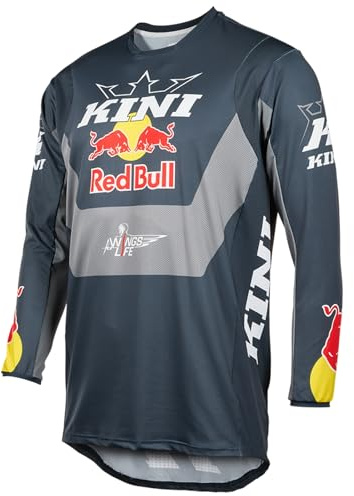 Kini Red Bull MX Jersey 1.0 Grau Gr. XL