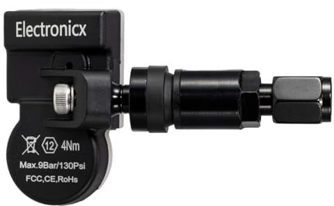 Electronicx 1X RDKS Sensor für Renault Latitude 2016-2018 vorprogrammiert 433MHz TPMS Reifendrucksensor Ersatz Alufelgen Stahlfelgen Einzelsensor
