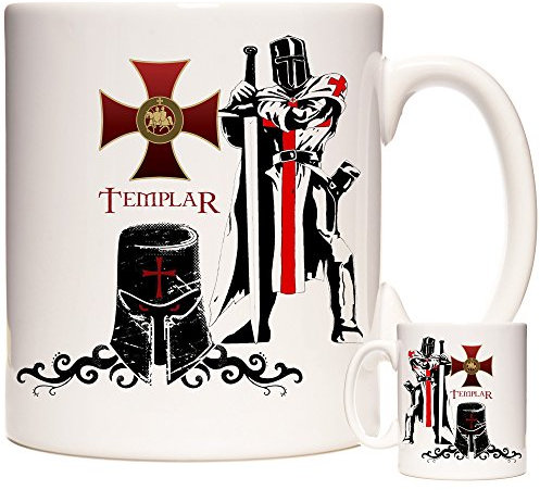 Taza de regalo de caballeros templarios, The Church's Old Conspiracy and The World's Most Secretive Order, Knights Templar Crusader Teutonic Creed