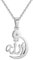 PROSTEEL Damen Collier Edelstahl Allah Kette Mondsichel Halbmond Anhänger Halskette Islamisch Amulett Muslim Modeschmuck Accessoire für Frauen Mädchen