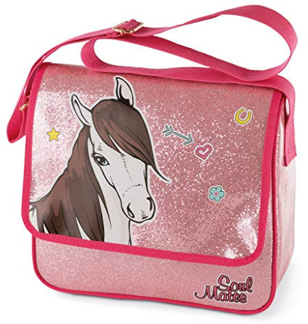 NICI Glitzer-Umhängetasche Pferd Ayeta, 27 x 26 x 12 cm