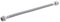 Flexible inox mâle - mâle 15x21 passage intérieur 8 mm - longueur 30cm NOYON & THIEBAULT