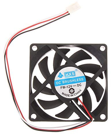 Ogquaton Ventilador de refrigeración, 12V 7cm 70mm USB Silent Power Ball Bearing Caja de la computadora para la Caja de la computadora Refrigerador de la CPU Útil y Duradero Conveniente y práctico
