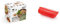 Lékué Recipiente para cocinar Quinoa, Arroces y Cereales, 1 Litro + Estuche de vapor, 1-2 personas, color rojo