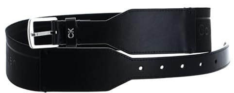 Calvin Klein CK Essential High Waist 5CM Belt W85 CK Black