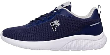 FILA Homme Spitfire 4 Chaussure de Course , Medieval Bleu Gray Violet, 43 EU