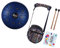 Btuty Steel Pan 5,5 Zoll 8-Ton Tongue Drum C Key Percussion Instrument Handpan Drum mit Drum Mallets Tragetasche