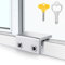 Fensterschlösser, 4 Sets Schiebefensterschlösser mit Schlüssel für vertikale und horizontale Schiebetüren, ohne Bohren, Schlafzimmer, Zuhause und Büro