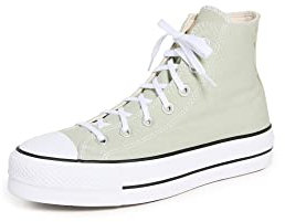 Converse Baskets Chuck Taylor All Star Lift pour Femme, Summitsage/Blanc/Noir, 37.5 EU