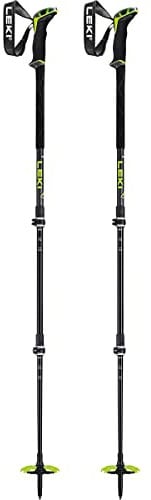 LEKI Guide 3 Skistöcke, Black-Neonyellow-dk Anthracite, 110-150cm