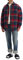 Levi's Herren Ingleside Overshirt , Gunnar Plaid Rhythmic Red, M
