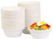 DHAIQC 120 cuencos desechables de caña de azúcar de 260 ml, platos hondos duraderos, cuencos de cartón desechables, compostables, desechables, biodegradables (260 ml-120 unidades)
