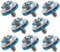 Haidong Hard Drive Mounting Screw for 3.5inch HDD Blue HDD Isolation Grommet Mute Mounting Screws for DC5800 DC7800 DC7900 DC7800 8000 8100 Z400 Z600-8PCS