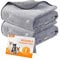 Washable Puppy Pads, 2 Packs Fast Absorption Reusable Puppy Pads, Dog Pee Pad, Waterproof Whelping Pads, Non-Slip Training Pads Pet Playpen Puppy Mat for Floor, Dog Crate -79x92cm
