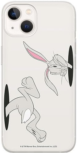 ERT GROUP Handyhülle für iPhone 13 Original und offiziell Lizenziertes Looney Tunes Muster Bugs 016 optimal an die Form des Handy angepasst, hülle aus TPU
