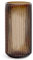Aoderun Vase Fleur Décoratif Centre de Table Mariage 25cm - Transparent Cylindrique en Verre pour Salon, Salle à Manger et Table Basse