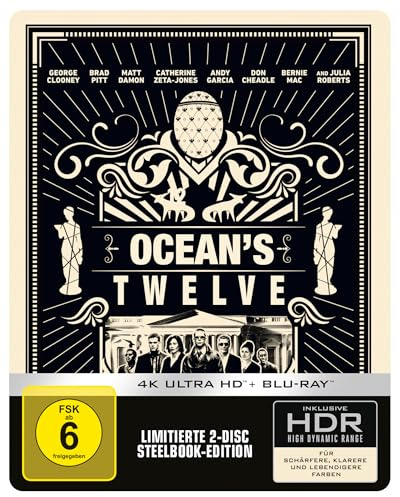 Ocean's Twelve - Limited Steelbook [Blu-ray]