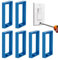 Convenient Wall Outlet Extender - 6 Outlet Box Spacer for Metal, Fiberglass Socket Boxes