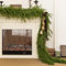 PARTY JOY Weihnachtliche Norfolk-Kieferngirlande, Realistische Weihnachtsgirlande, Dichte Norfolk-Kiefer, Norfolk-Kiefer-Girlande 2.75 M, Für Weihnachten, Tisch, Kamin (Pur Grün)