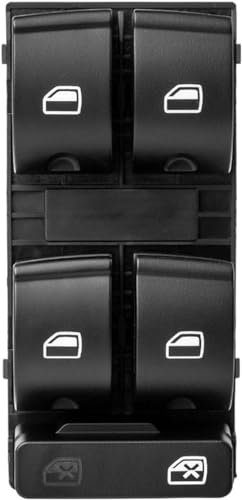ZDDYUU Schalter Fensterheber Elektrischer für Audi A4 B6 Audi A4 B7 8E0959851, Glas Lift Drive Schalter Doppelschalter Elektrischer Druckknopf Ersatz