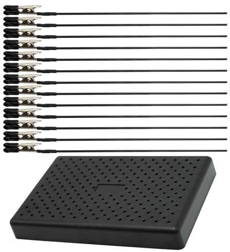 Lot de pinces crocodiles en fil métallique pour travaux manuels - Pour loisirs créatifs, mémos, photos, cartes