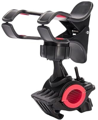 Generico Supporto Per Cellulare Per Bicicletta | Porta Cellulare Regolabile Per Manubrio Bici,Supporto Rotante 360° per Navigazione con Smartphone da Esterno per Ciclismo Uomo Donna Adolescenti