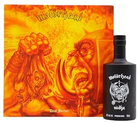 Motorhead - Premium - Vodka 70cl 40% ABV (Includes Motorhead Deaf Forever 12 Vinyl)