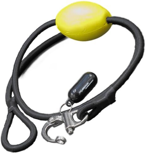 Poseidon Boat Holder Speed Release Yellow - Seil & Befestigung für Angelboot, Bootsbefestigung für Schlauchboot, Bootsleine
