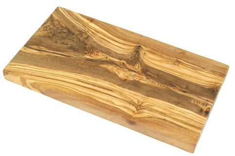 D.O.M. Frühstücksbrett aus Olivenholz ca. 25 x 15 cm (ohne Gravur)
