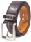 Ossi 38mm breit Leder gefüttert Herren Jeans Guertel - 130cm Braun
