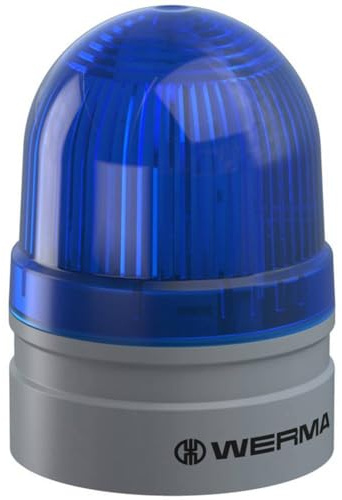 Werma Signaltechnik Signalleuchte Mini TwinFLASH 115-230VAC BU 260.520.60 Blau 230 V/AC
