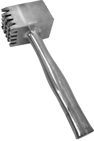 Samuel Groves Heavy Duty Metal Meat Aluminium Tenderizer Hammer - 8.2 Double-Headed Mallet for Tenderizing Tough Meats - Ideal for Home & Professional Use