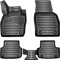 ELMASLINE 3D Gummimatten Set für VW Polo 6 (VI) 2017-2025 (AW) | Extra hoher 5cm Rand | Zubehör Fußmatten
