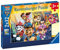 Ravensburger 4005556051519 Puzzles 2 x 12 Teile – Unsere vierbeinigen Rettungsschwimmer/Paw Patrol, der Film Pat'Patrouille, le Kinderpuzzle, Mehrfarbig