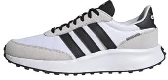 adidas Herren Run 70s Lifestyle Running Shoes Schuhe, Cloud White/Core Black/Dash Grey, 43 1/3 EU