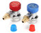Hsthe Sea Adaptateur AC R134A, connecteur de coupleur Rapide réglable 134A R-134A, raccords 1/4 Fonctionne avec Le Jeu de jauge de collecteur