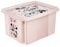 keeeper Minnie Maus Aufbewahrungsbox mit Deckel, Dreh- und stapelbar, Für Kinder, 24 l, Karolina, Nordic Pink