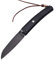 Petrified fish PF719 Couteau Pliant, 3,34 inch 12C27N lame en acier, 2,30 OZ G10 Poignée Poche EDC Couteau Pliant (Black Stonewashed)