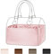 DGAZ Handtaschen Organizer Einsatz, Seide Handtaschenorganisator für LV Speedy Nano/20/25/30/35/40/45 Tasche, Luxus-Handtaschen & Tote Innentaschen (Rosa, Speedy 30)