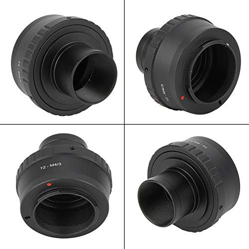 T-Ring T2-M4/3 Metall 1,25-Zoll-Adapterring für Teleskophalterung für M4/3-Kamera