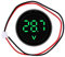 POFET 2 uds voltímetro DC Monitor de batería pantalla Digital voltímetro DC4-100V para coche motocicleta SUV ATV marino
