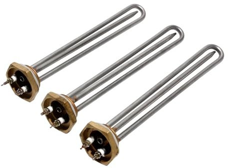 SSIMOO 1PCS 220V 1KW/1.5KW/2KW Electric Water Tubular Heater Immersion Heating Element 1 1/4 Inch Thread with Probe Tube kindly (Color : 2KW 260mmL, Size : 220V)