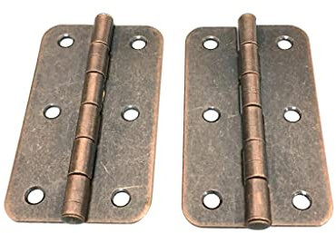 rockible Cerniere in Ottone Antico per Ferramenta per Mobili - #7; Nuove opzioni di fissaggio per mobili in ottone antico - #7