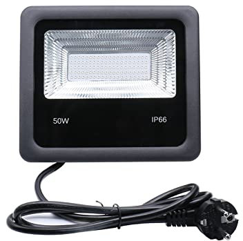 LED-Flutlicht im Freien, UV LED Floodlight 10W 20W 30W 50W Ultraviolet light 395nm Lamps Fluorescent Bulb Black Light Halloween Party prom Einfache Installation (Color : UV 395nm, Size : 50w)