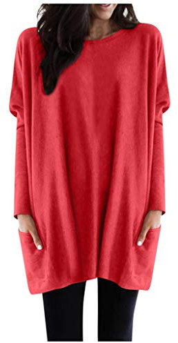 HOOUDO Day Prime 2024 Angebote Oberteil Damen Sommer Schwarz Hemd Baumwolle Damen Schwarz Damen Kapuzenpullover Damen Sommer Pullover Mein Bestellung Sale