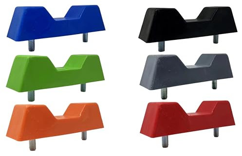 Extreme Trailers, Bow Snubber Block for Fixed Height Winch Post (blue)